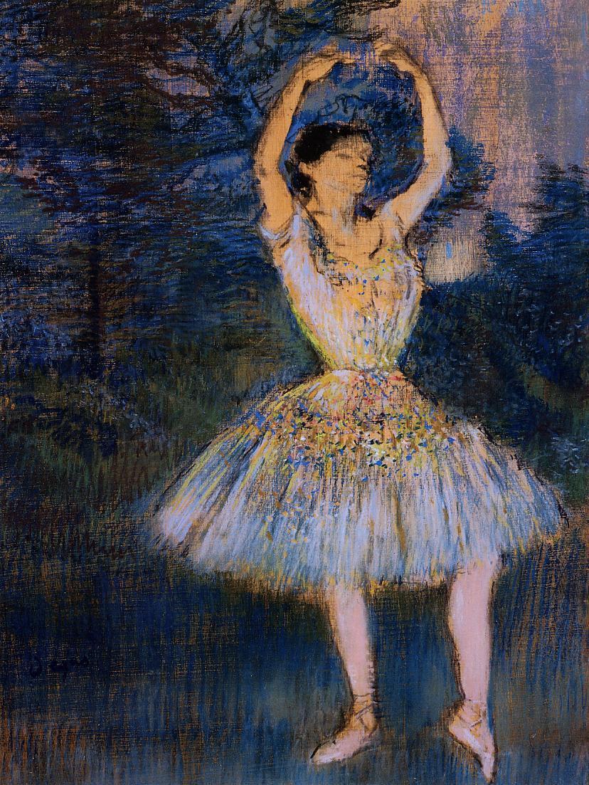 Dancer with Raised Arms 1891